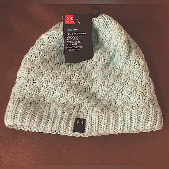 Under Armour Women’s Beanie — Baby Blue - Picture 2 of 13